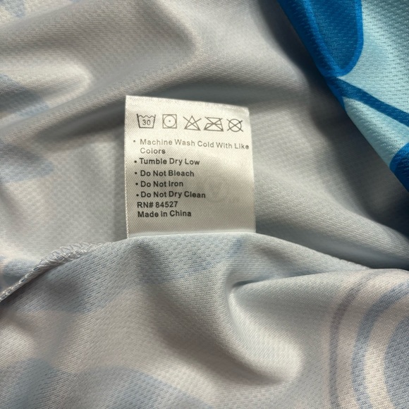 BDA Sports Dunedin Blue Jays Hawaiian Short Sleeve Button Down Shirt Size Large - Picture 7 of 11